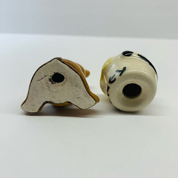 RARE! VTG Small Salt & Pepper Shaker Set Teddy Bear & Honey Pot Kitschy Cottage - Picture 6 of 8